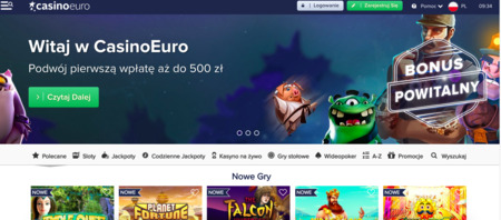 Casino Euro po polsku